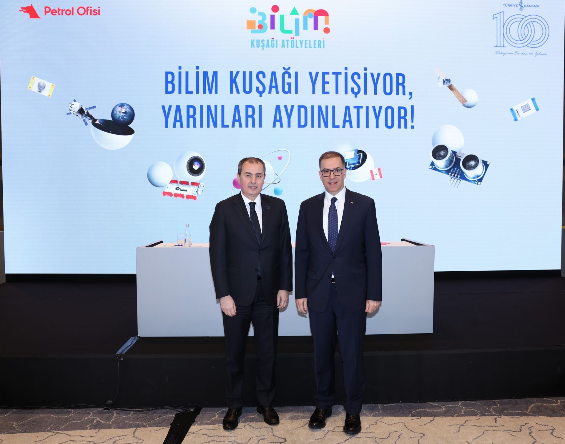 İş Bankası ve Petrol Ofisi Grubu’ndan “Bilim Kuşağı Atölyeleri”
