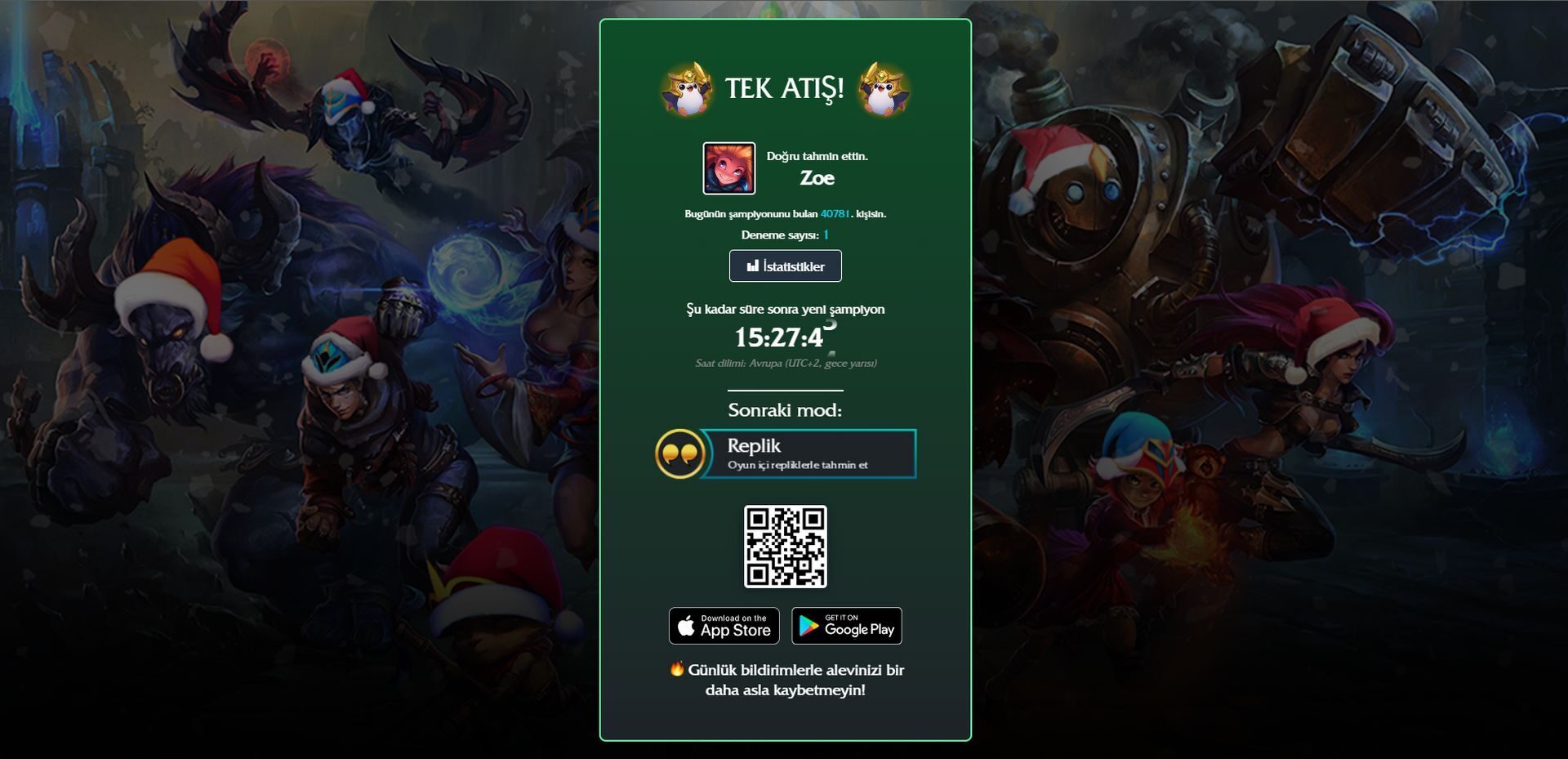 League of Legends: LoLdle cevapları (03 Ocak 2024)