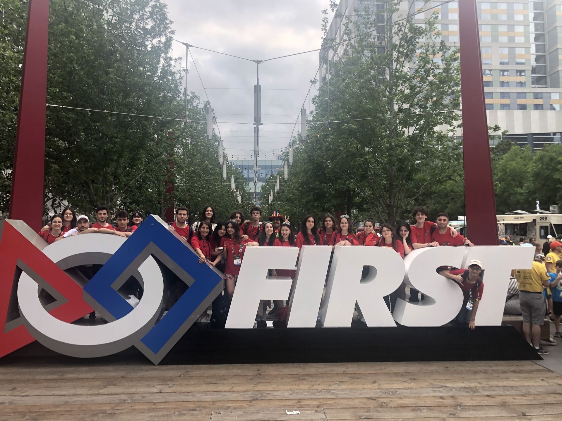 Geleceğin mühendisleri Houston yolcusu
