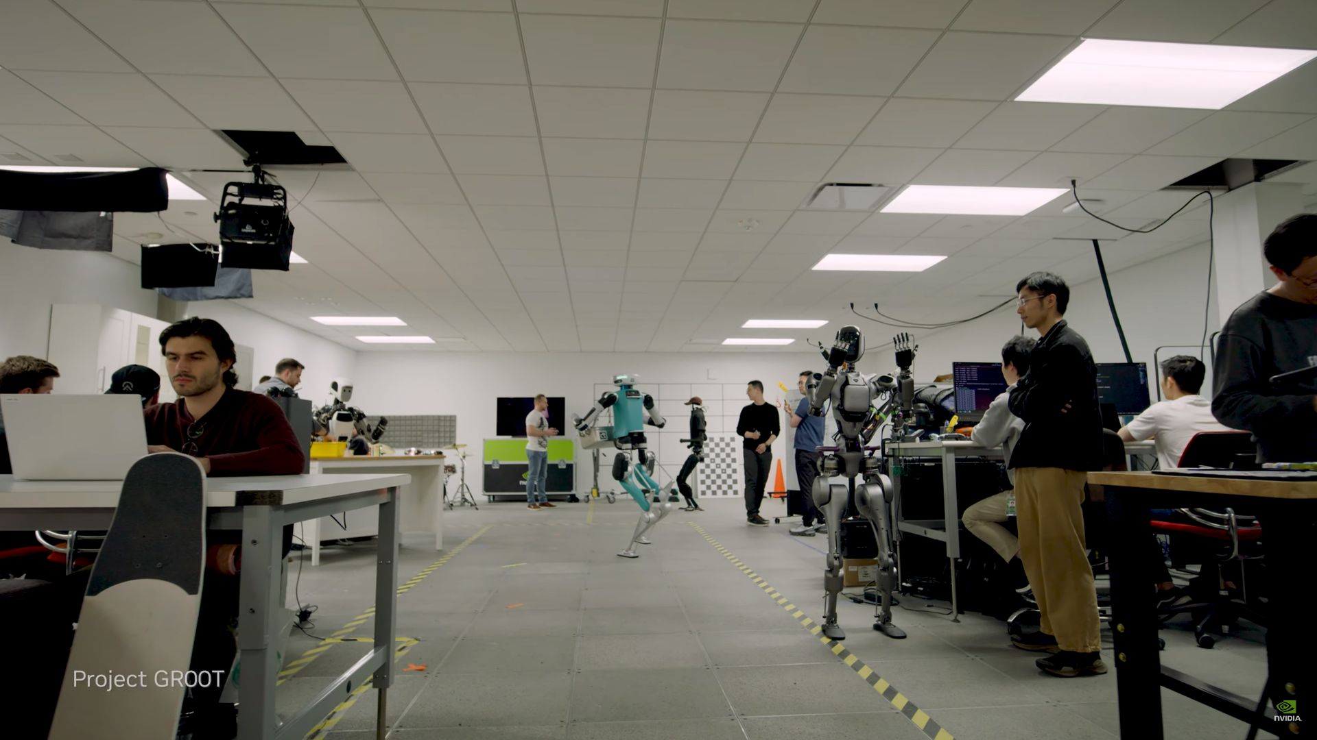 Nvidia'dan 3 yeni insansı robot projesi: Gr00t, Jetson Thor ve Isaac