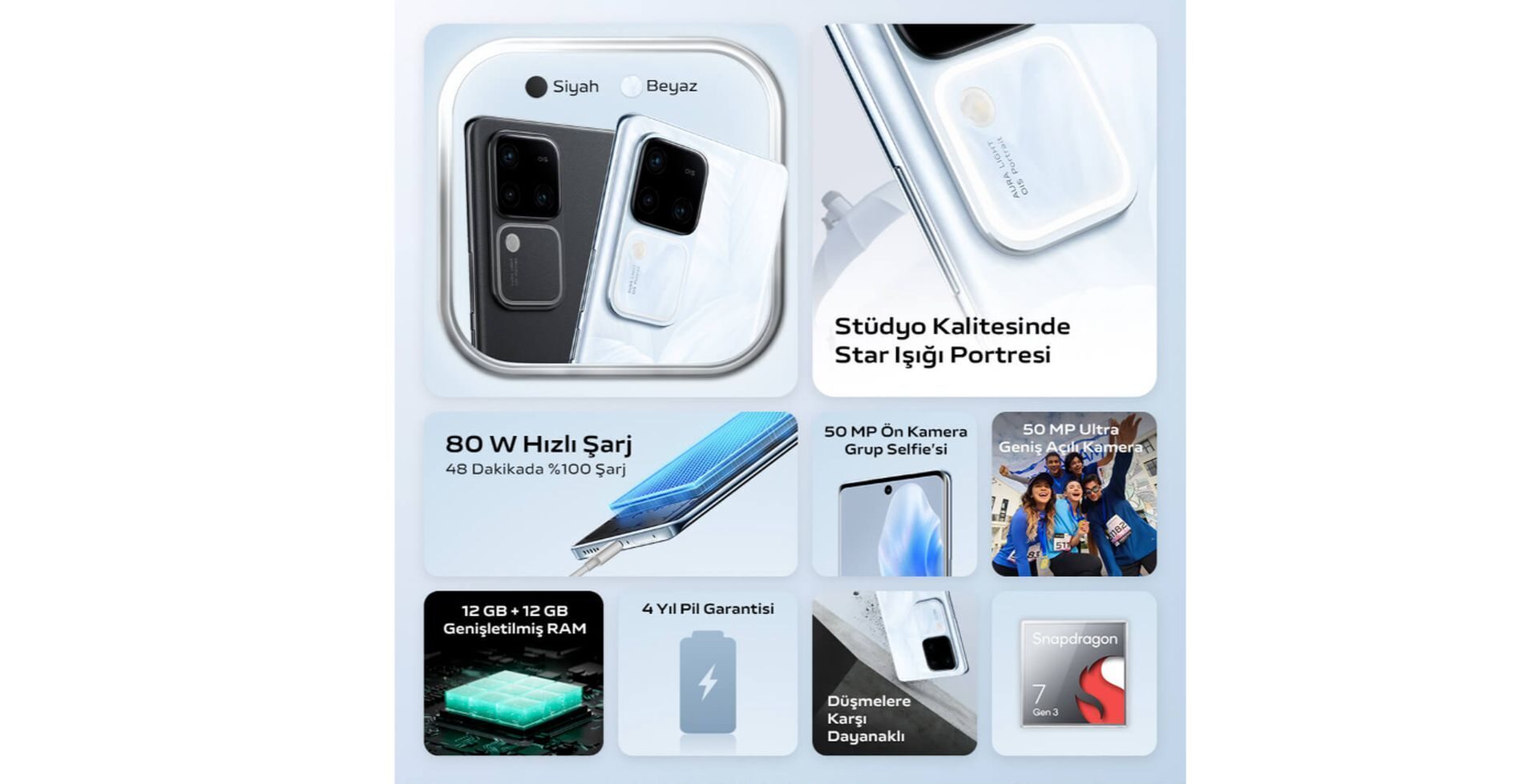 Vivo V30 ön satışa sunuldu