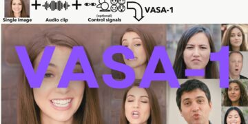 VASA-1 ile konuşan fotoğraflar