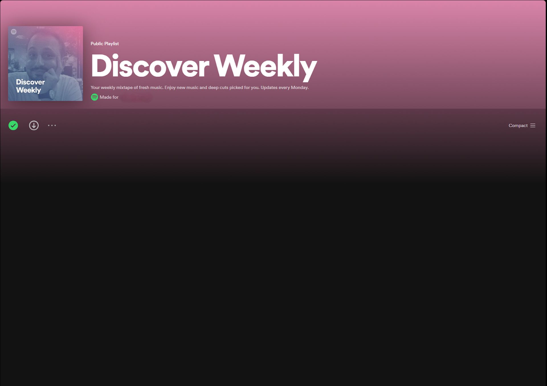 Spotify Haftalık Keşif çalışmıyor mu?