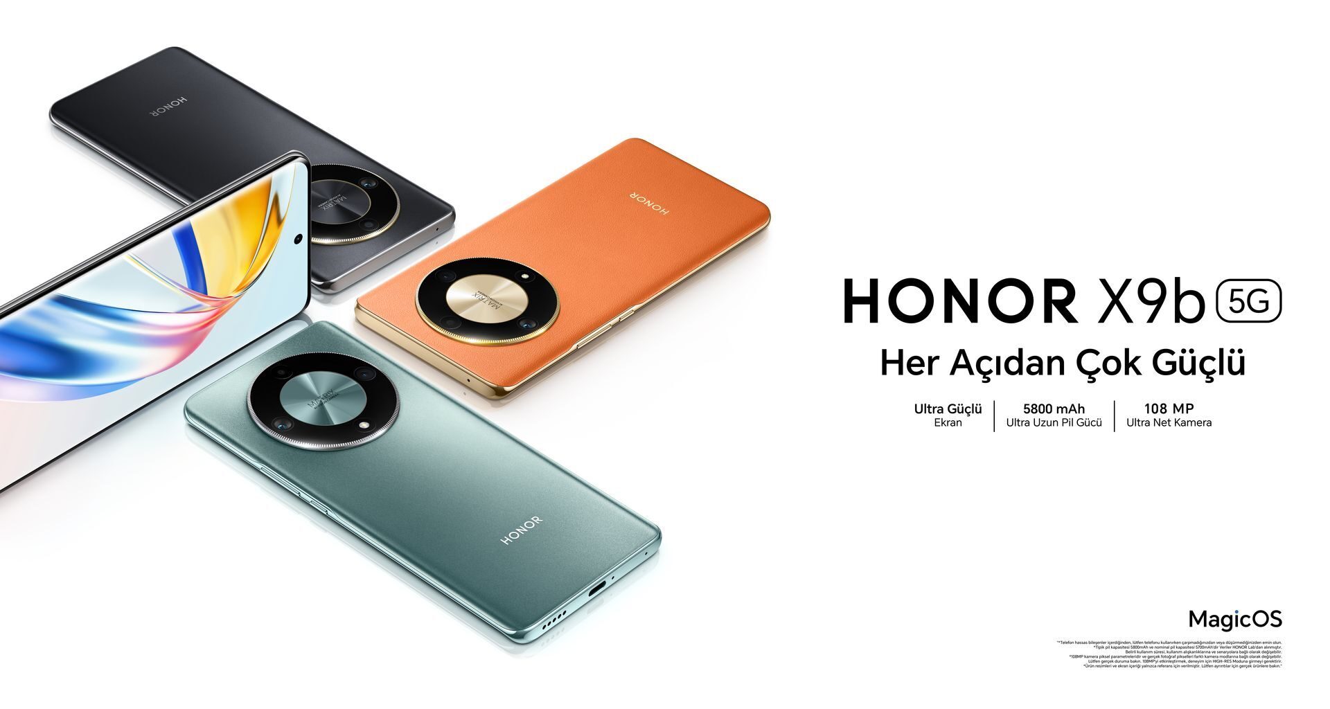 HONOR X9b Türkiye'de satışa çıkıyor