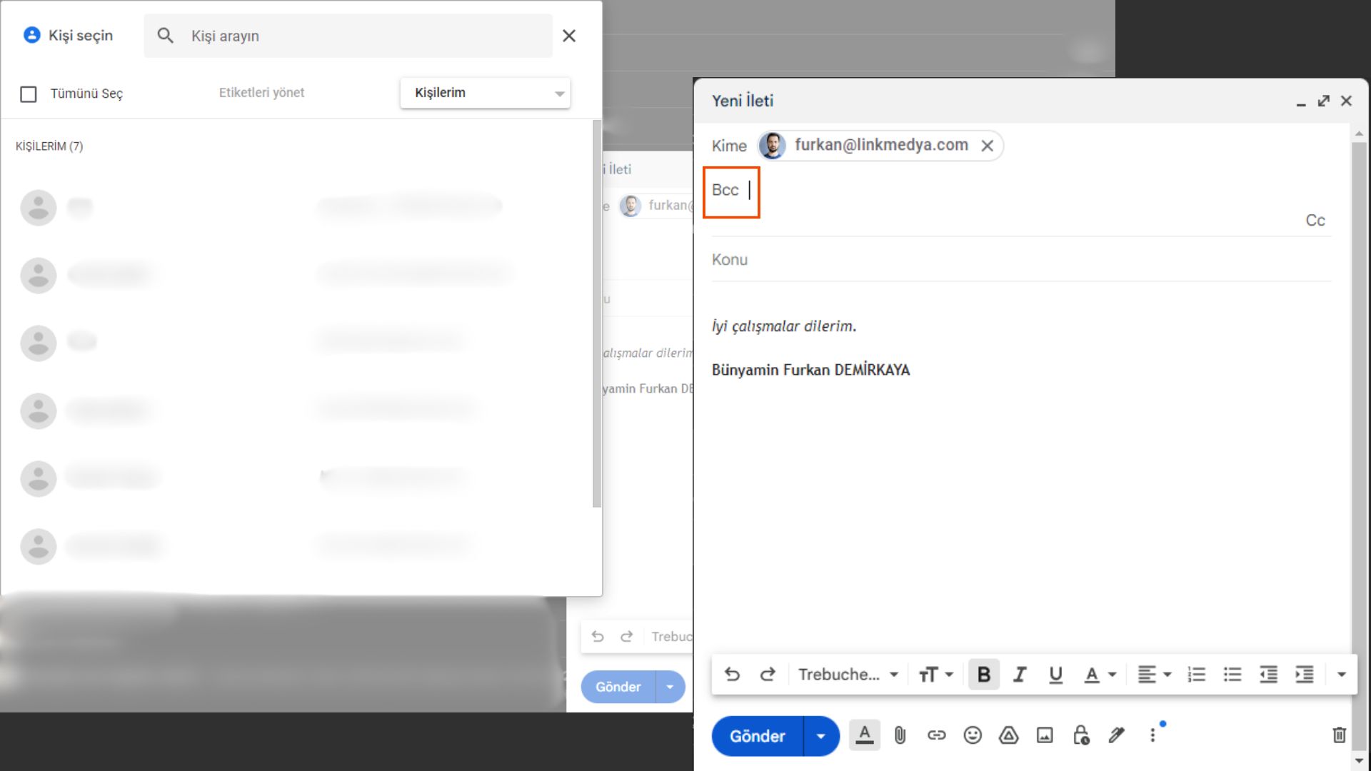 Gmail'de grup oluşturmanın kolay yolu