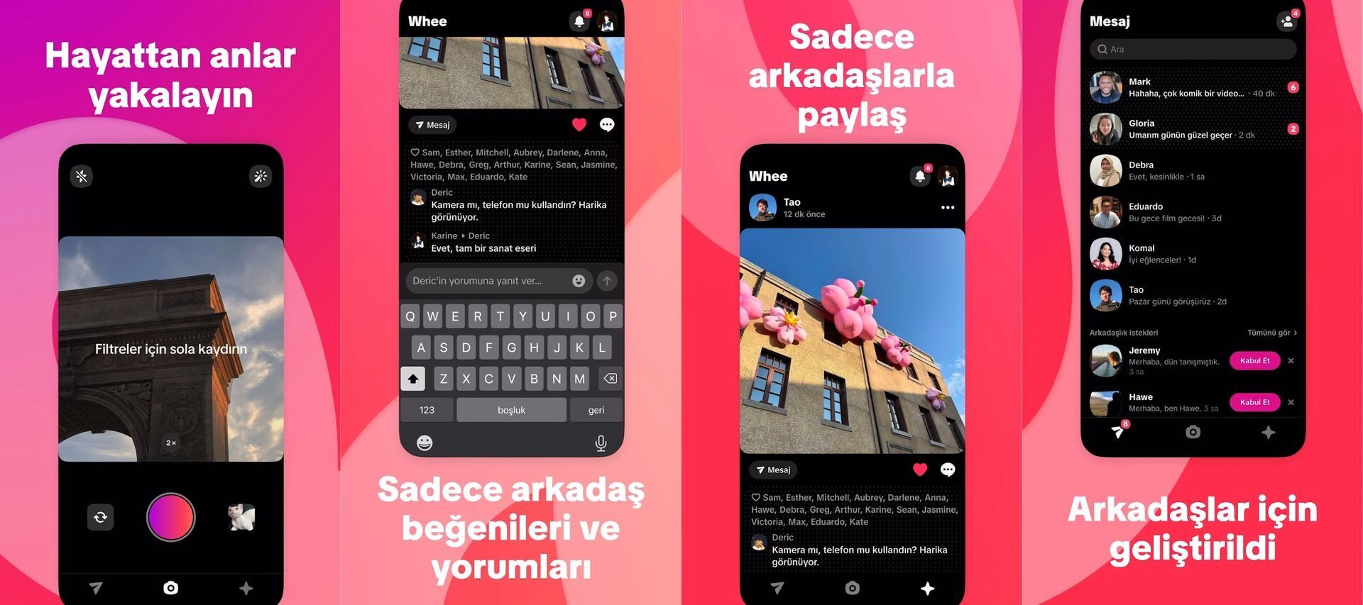 TikTok, yeni görsel paylaşım uygulaması Whee ile sahnede
