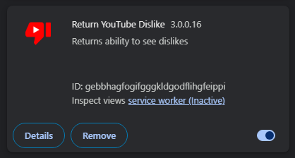 Return YouTube Dislike uzantısı çalışmıyor mu? İşte yapmanız gerekenler