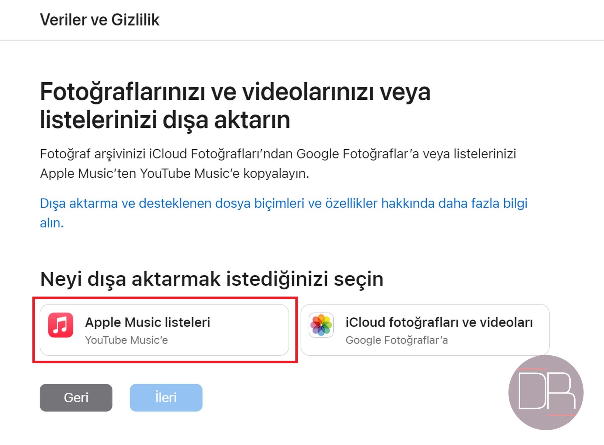 Apple Music çalma listeleri YouTube Music'e nasıl aktarılır?