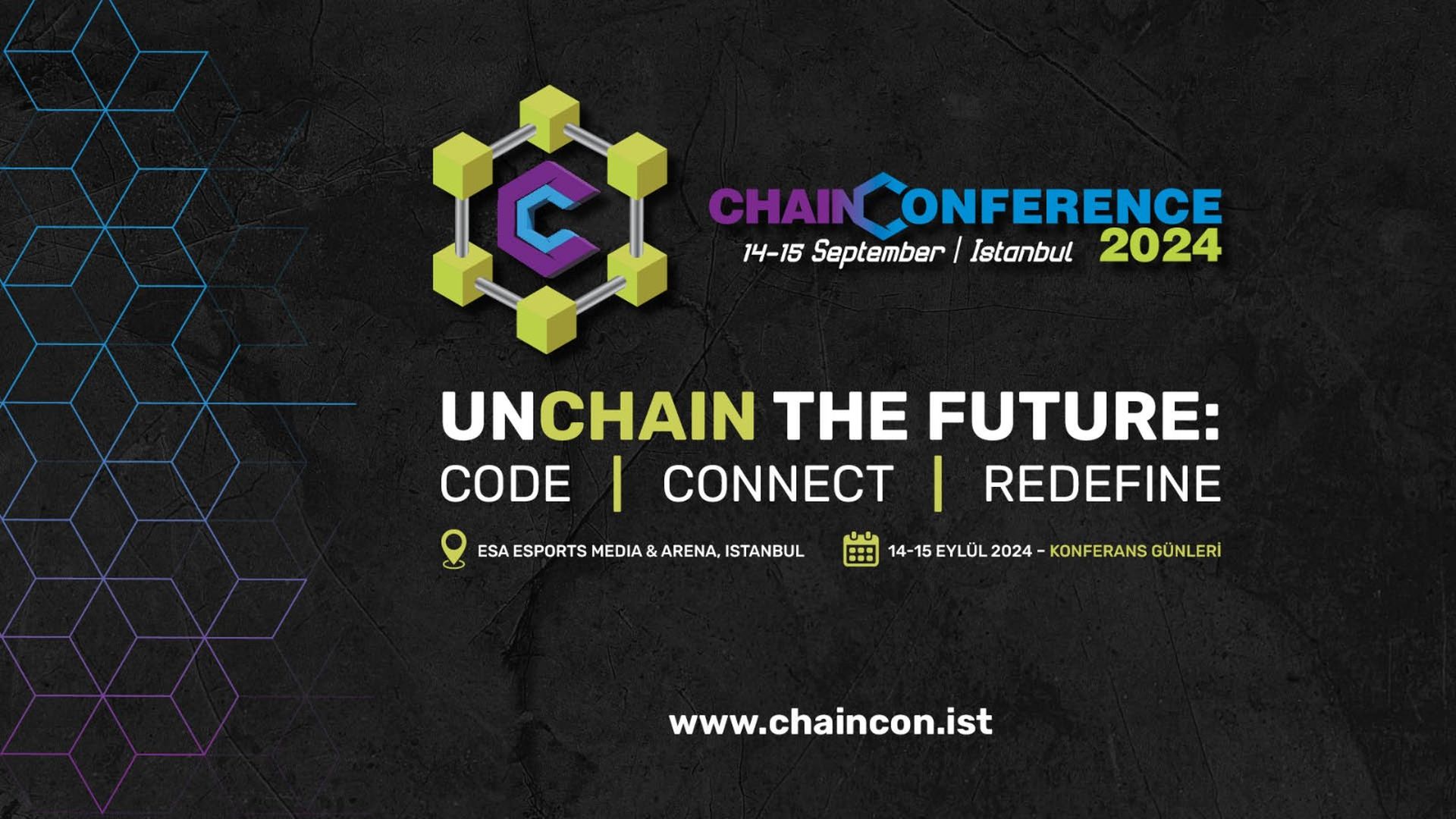 Blockchain etkinliği Chain Conference için geri sayım başladı