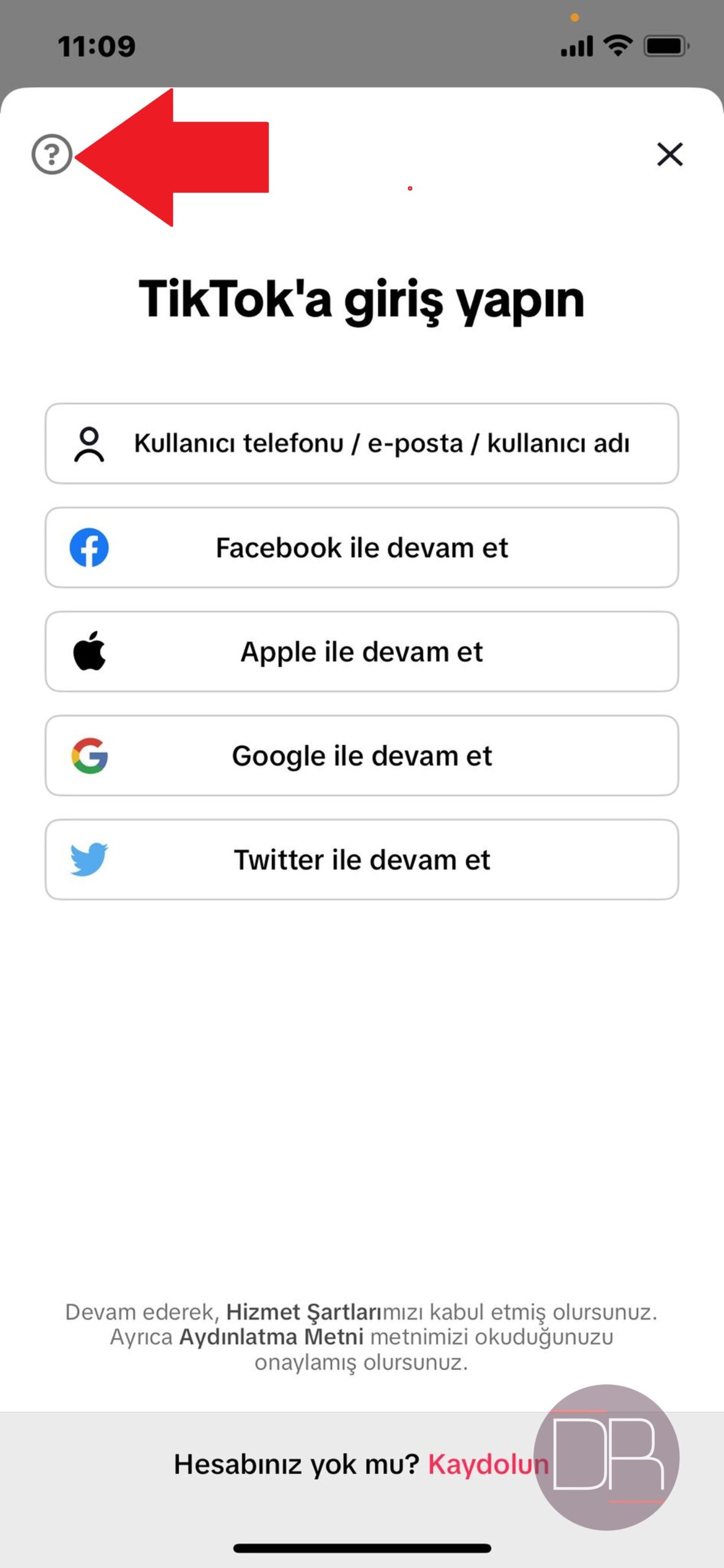 "TikTok hesabıma giremiyorum Twitter ile bağlıyım" sorunu çözümü