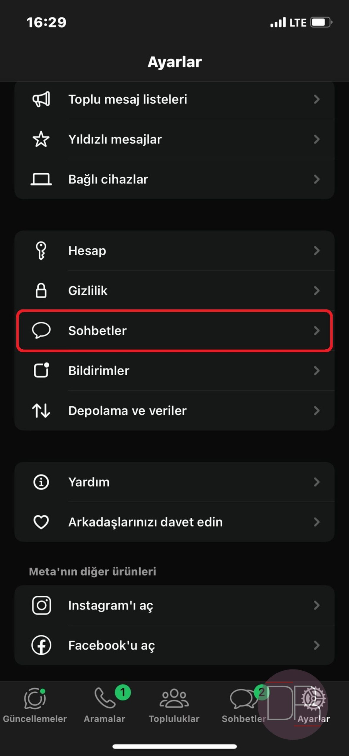 WhatsApp'ta sohbetler nasıl yedeklenir?