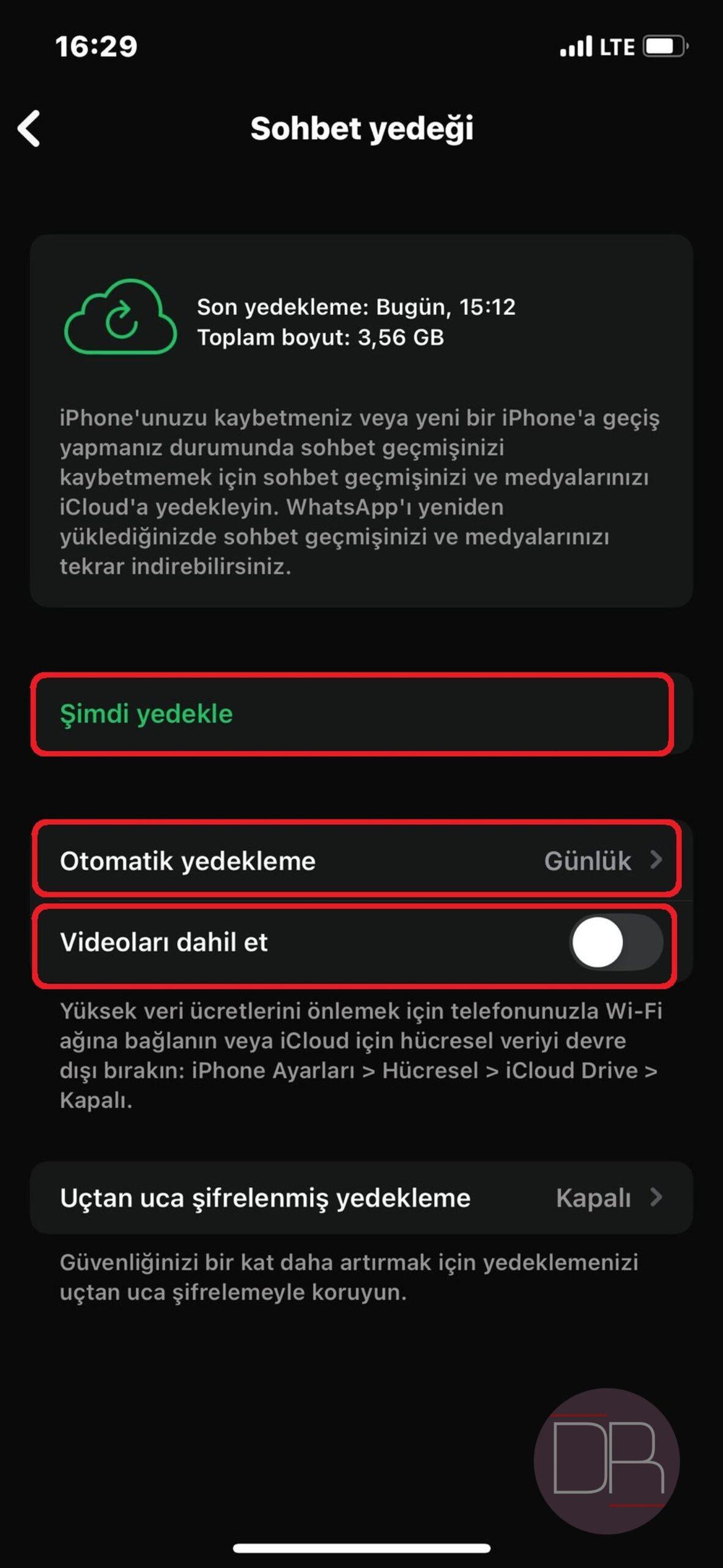 WhatsApp'ta sohbetler nasıl yedeklenir?