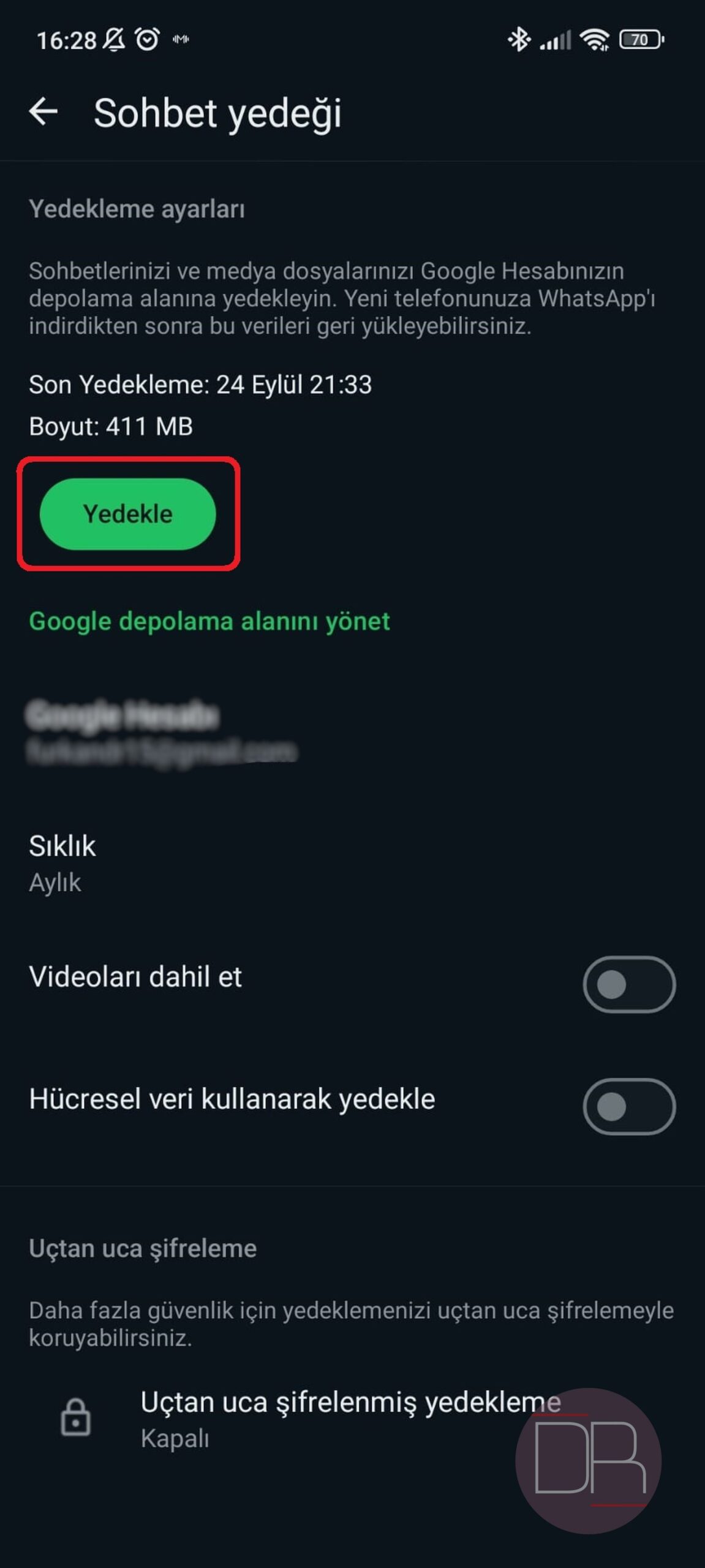 WhatsApp sohbetleri nasıl yedeklenir?