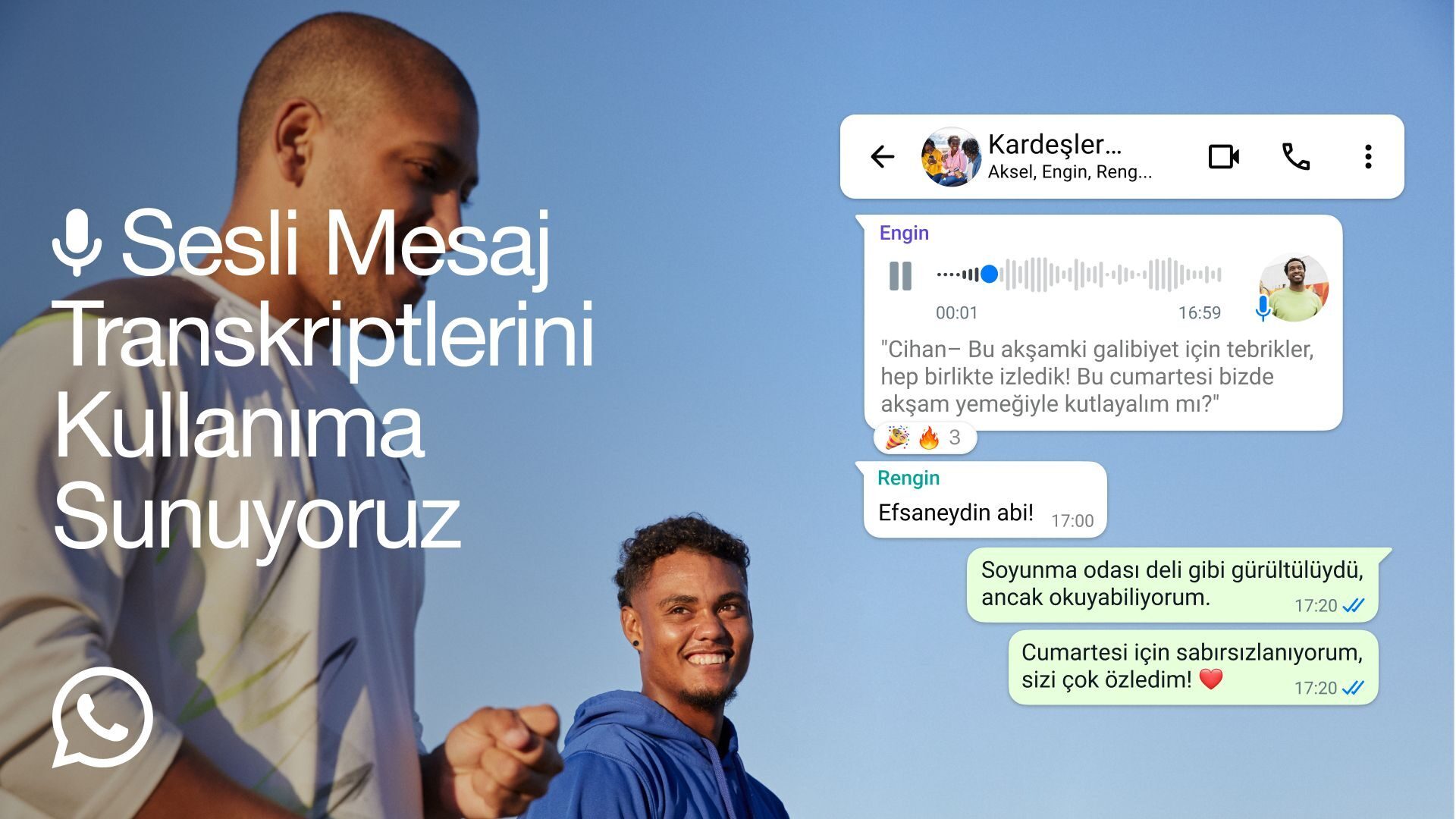 WhatsApp’tan sesli mesajlara yeni özellik: Transkript özelliği yayında