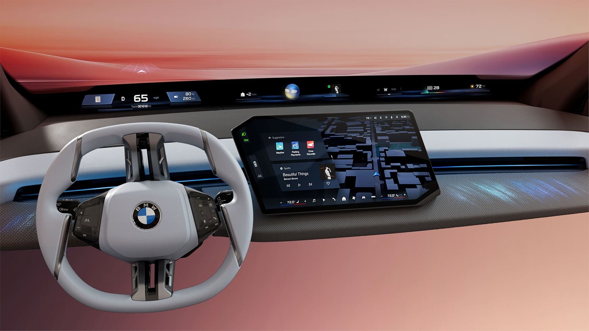 CES 2025: Yeni BMW iDrive ve BMW işletim sistemi X tanıtıldı