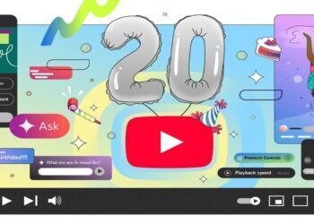YouTube 20 yaşında