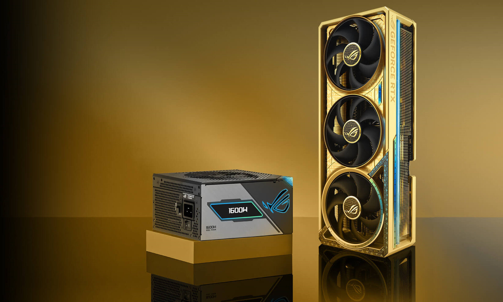 ASUS altın RTX 5090 ekran kartı