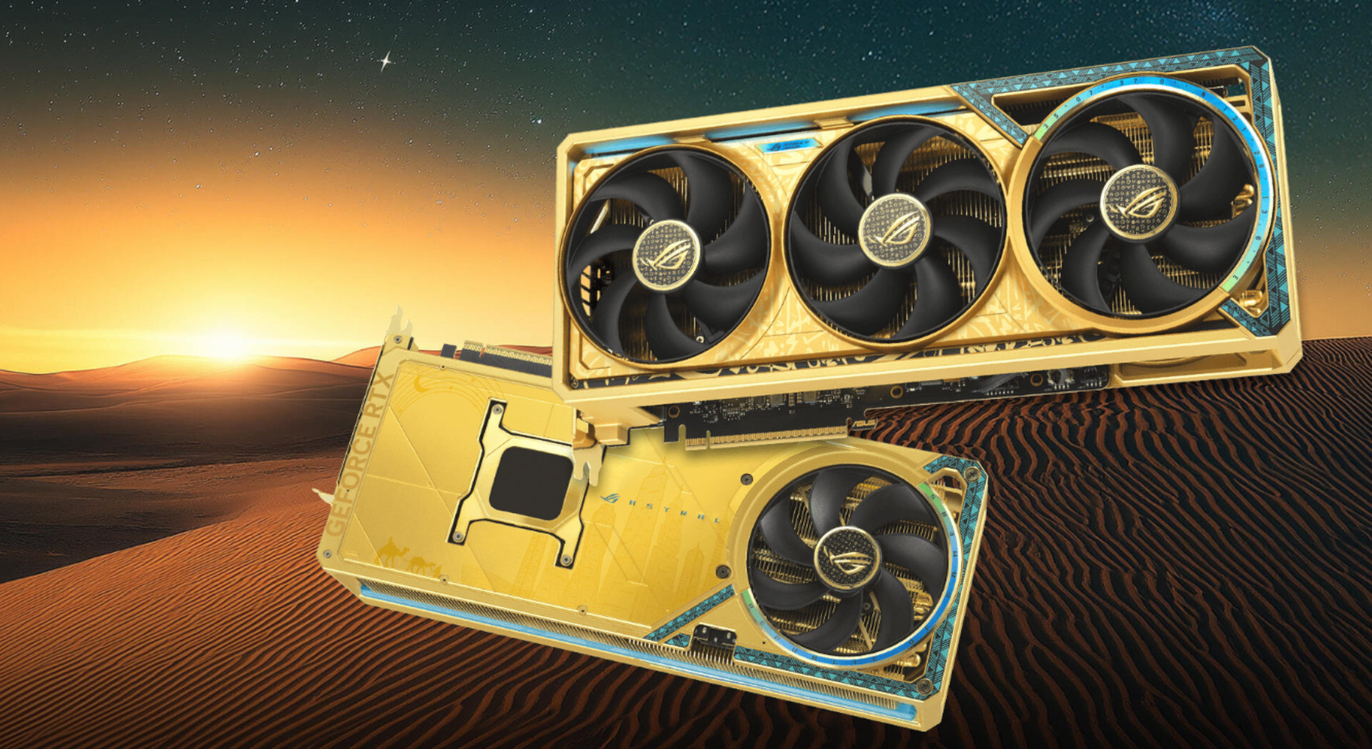 ASUS altın RTX 5090 ekran kartı