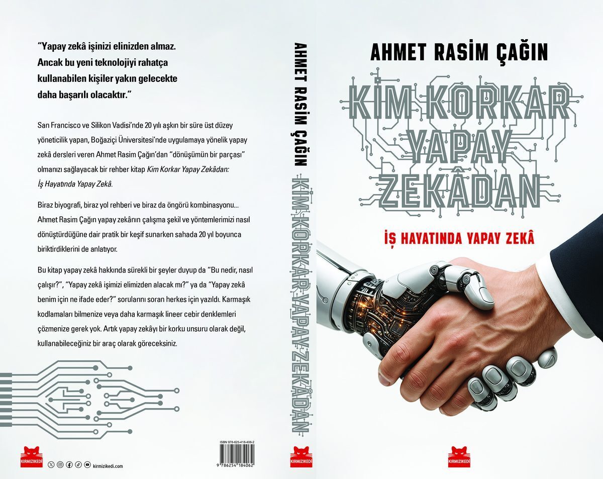 Ahmet Rasim Çağın’ın “İş Hayatında Yapay Zeka” kitabı yayınlandı