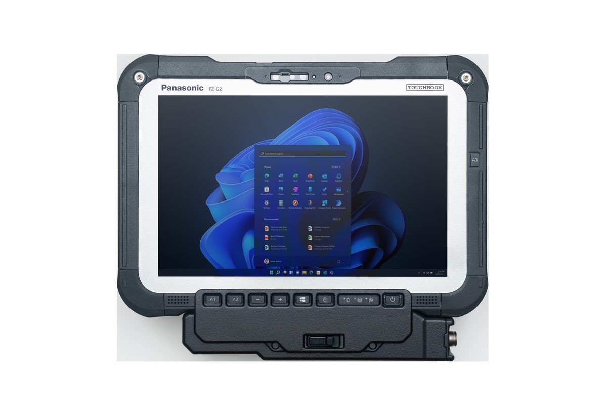 Panasonic askeri kullanım için dayanıklı tablet adaptörü duyurdu