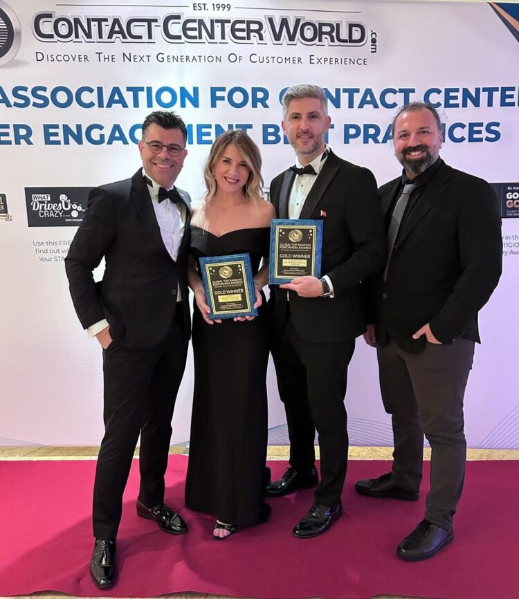 TP Türkiye, Contact Center World'de iki altın kazandı