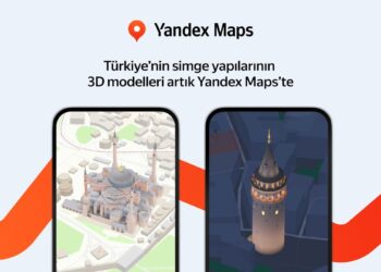 Yandex Haritalar'a Türkiye'deki yapıların 3 boyutlu modelleri eklendi