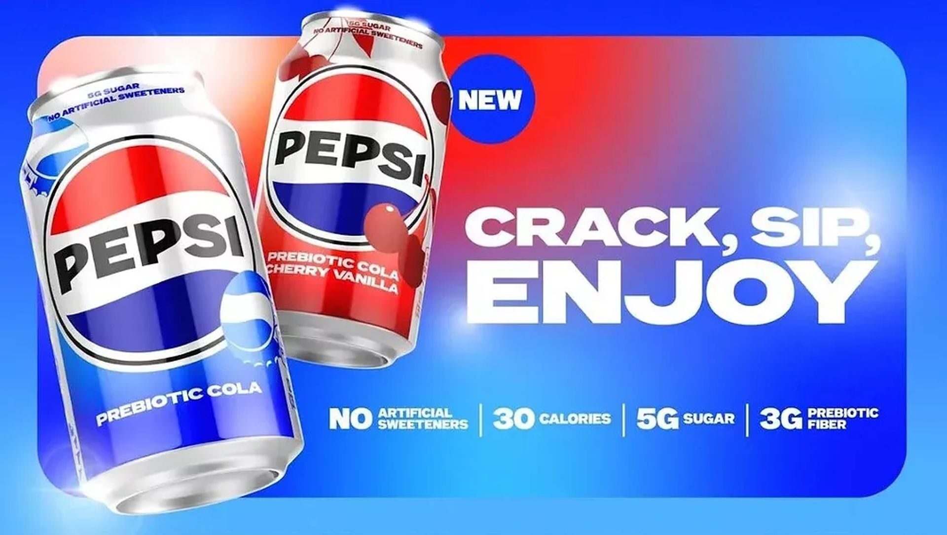 Pepsi prebiyotik kola