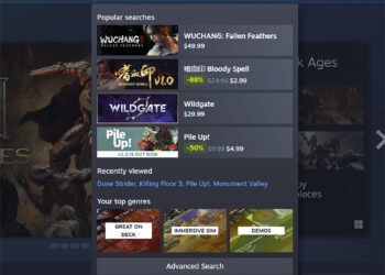 yeni Steam arayüzü