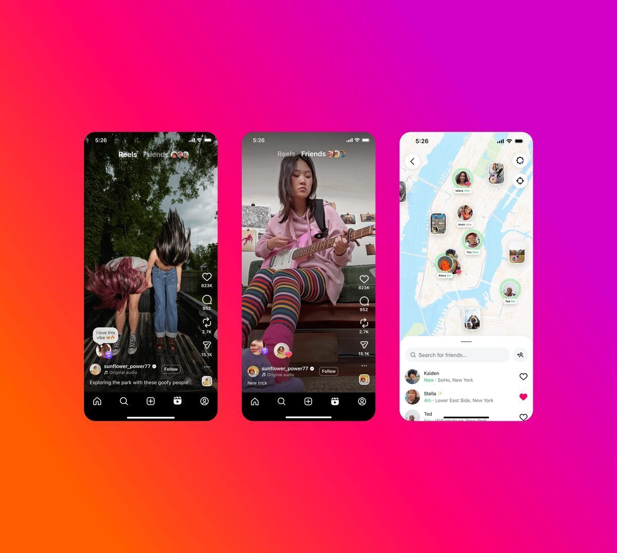 Instagram Reels'e seri bağlama özelliği geldi