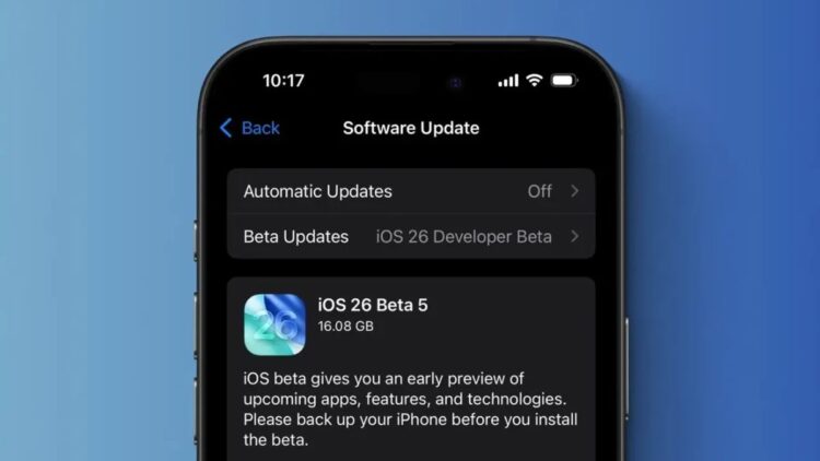 iOS 26 Liquid Glass tasarımıyla geliyor