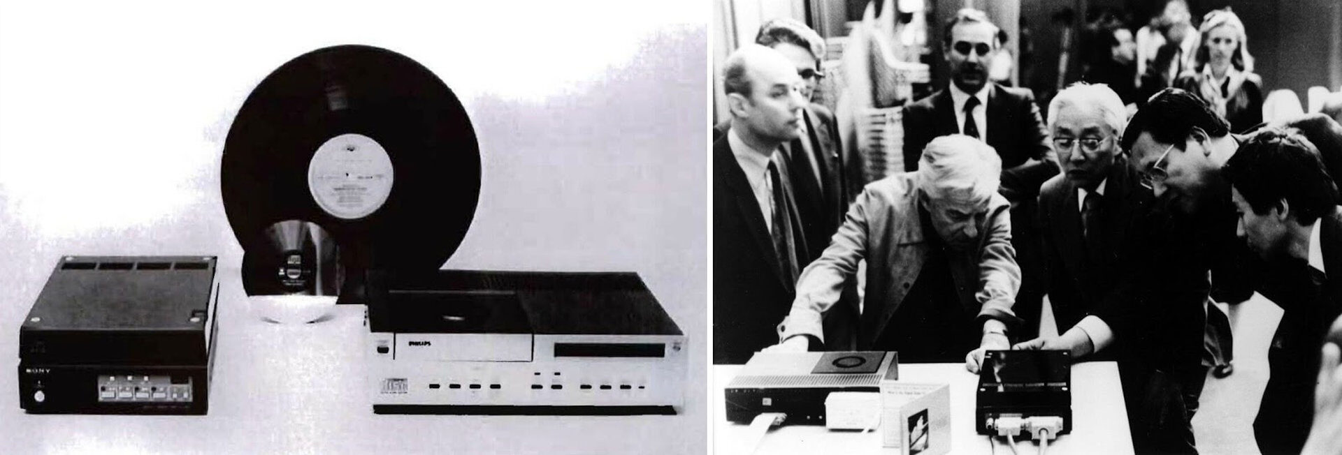 Sony ve Philips İlk kompakt disk
