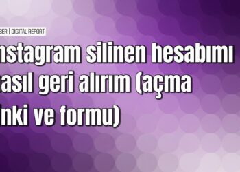 Instagram silinen hesabı geri alma adımları