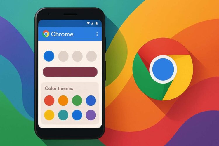 Chrome Android'e özel renk teması geliyor