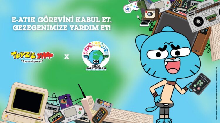 Cartoon Network'ten e-atık projesi: Gelir TEGV'e