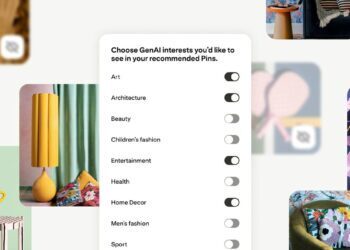 Pinterest'ten yapay zeka filtresi geldi
