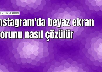 Instagram beyaz ekran sorununu çözme