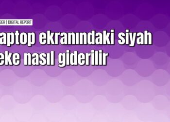 Laptop ekranındaki siyah lekeyi düzeltme yöntemleri