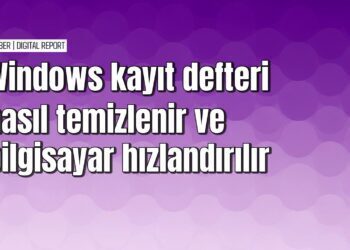 Windows kayıt defteri temizleme nasıl yapılır