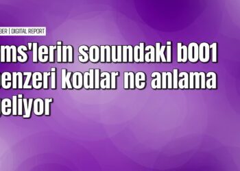 Sms sonundaki b kodlarının anlamı ve engelleme yolları