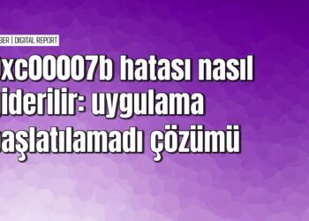 Windows’da 0xc000007b hatası çözümü
