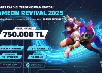 GAMEON, 750.000 TL’lik ödül havuzuyla “GAMEON Revival 2025” turnuvasını açıkladı