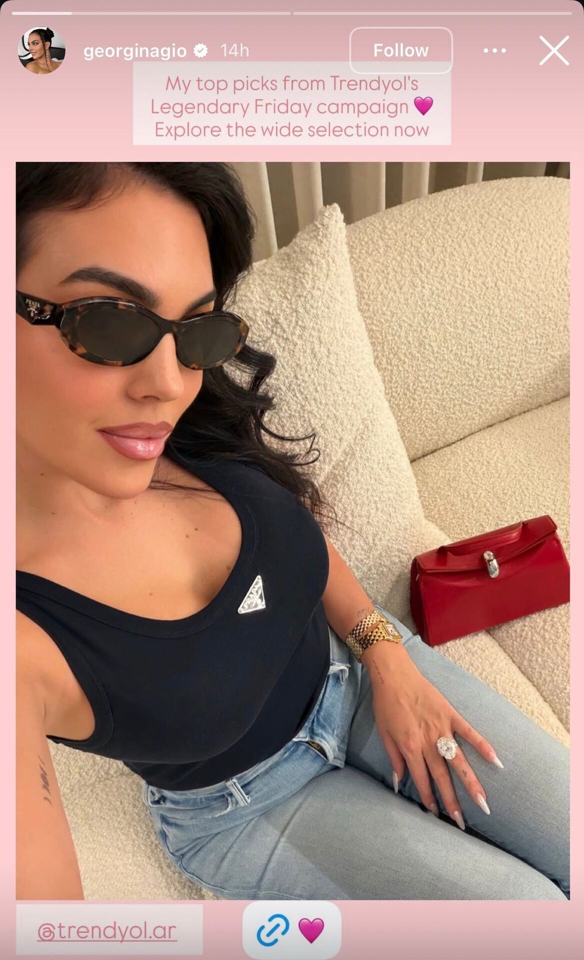 Trendyol, Körfez’de Efsane Kasım kampanyası için Georgina Rodriguez ile anlaştı