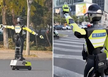 Hangxing No. 1 robot Hangzhou trafiğini devralıyor