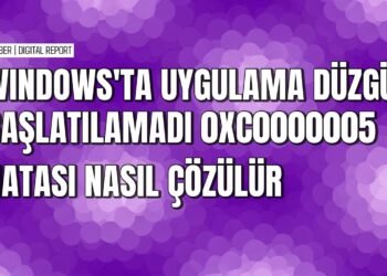 Windows’ta uygulama düzgün olarak başlatılamadı hatası nasıl çözülür