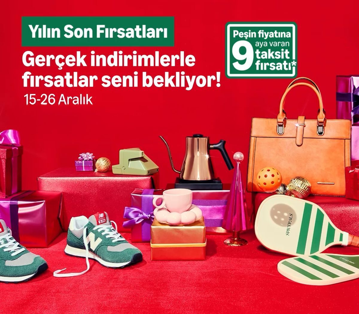Amazon.com.tr, teknoloji ürünlerinde 26 Aralık’a kadar “Yılın Son Fırsatları” kampanyasıyla indirim sunuyor