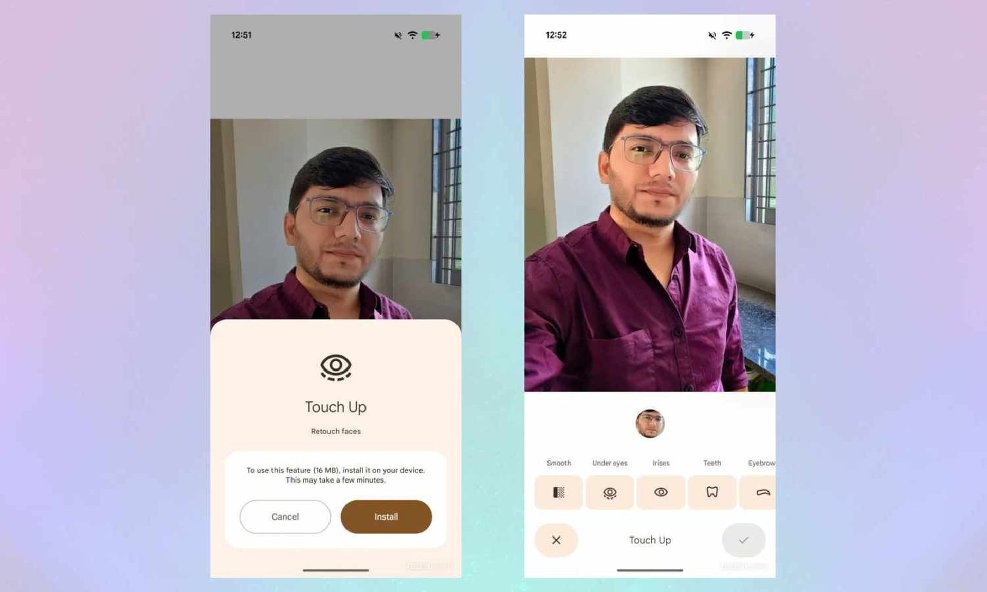 Google Photos Touch Up 