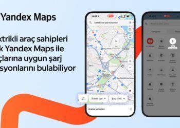 Yandex Maps, elektrikli araç sahiplerine şarj istasyonu bulma imkanı sundu