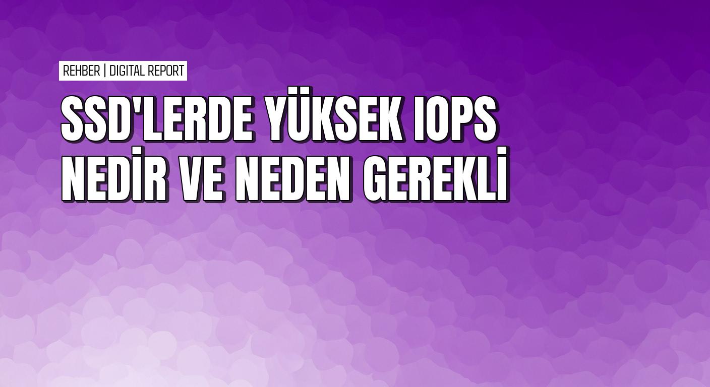 Küçük dosya işlemlerinde SSD'lerdeki yüksek IOPS neden gerekli? 7 Küçük dosya işlemlerinde SSD'lerdeki yüksek IOPS neden gerekli?