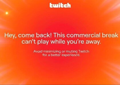 Artık Twitch'te reklamları ya izleyeceksiniz ya da izleyeceksiniz!
