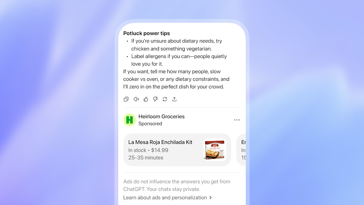 ChatGPT reklamlar OpenAI yapay zeka